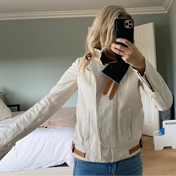 A.L.C. Leather Jacket - Size 0 - Picture 6 of 6